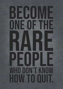 Dont Know When To Quit