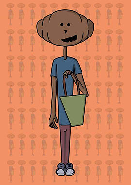 Halloween Pumpkin Boy