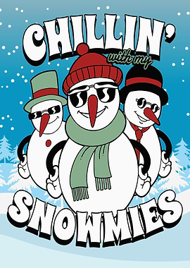 Funny Snowmans Christmas