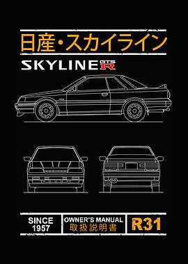 Blueprint of Skyline R31