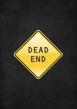 dead end sign
