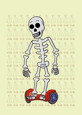 Spooky Hover Bones