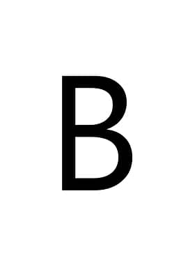 B