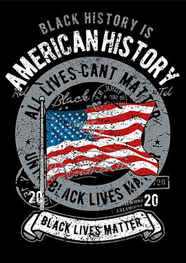 American flag vintage