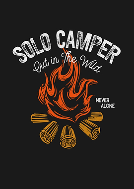 I Love Camping Solo Camper