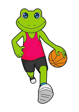 Frog Basketball Sports