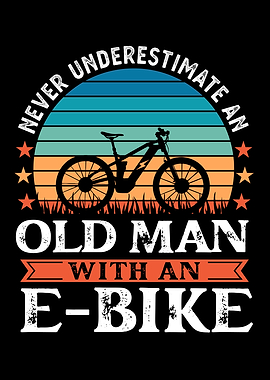Old Man with an Ebike