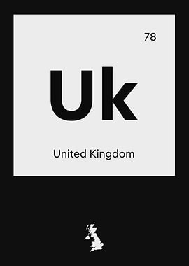 United Kingdom Country Map