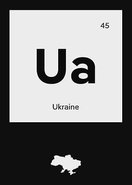 Ukraine Country Map