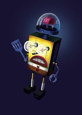 Spongebob Robot Halloween
