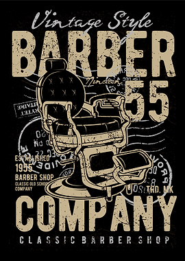 Barber chair vintage