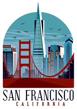 San Francisco City Skyline