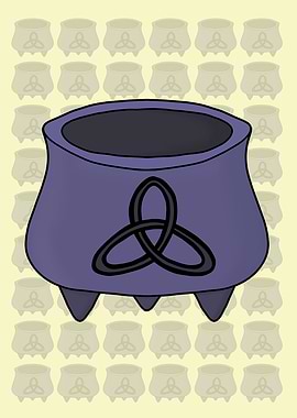 Triquetra Trinity Cauldron