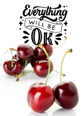 Full red cherries wow