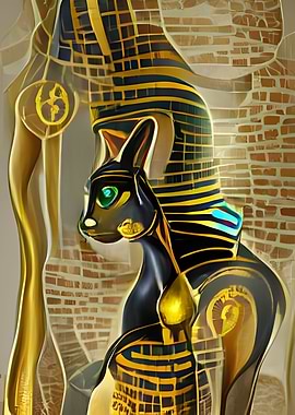 Egyptian Cat Goddess
