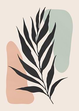 Minimalist floral A58