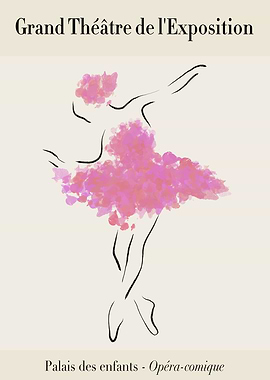 French Ballet Poster Art