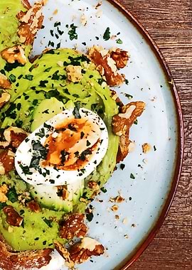 A PLATE OF BREAKFAST