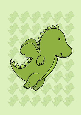 A cute dragon