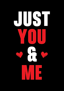 Just You And Me Valentines