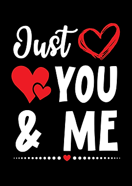 Just You And Me Valentines