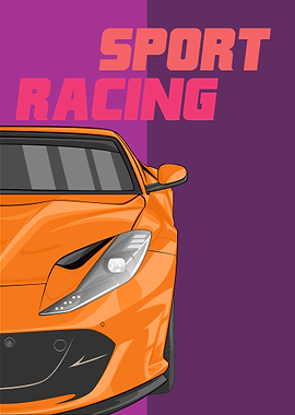 Racing poster