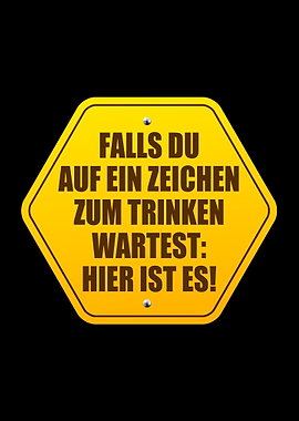 Zeichen Zum Trinken Party