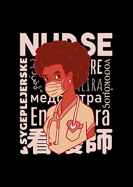 Black woman nurse