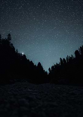 Dolomites Night Sky 1