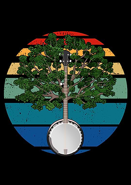 Country Music Gift Banjo