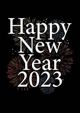 New year 2023 firework