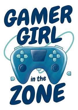 Gamer Girl in the Zone