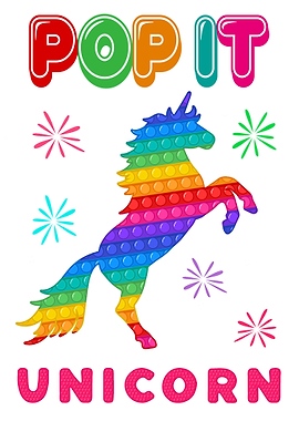 Pop it Unicorn Horse