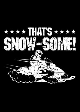 Snowmobile Motor Sled Gift