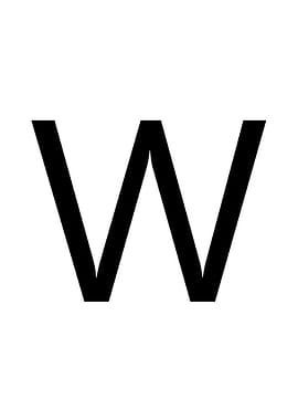 W