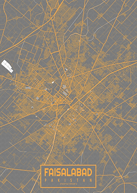 Faisalabad Map Bauhaus