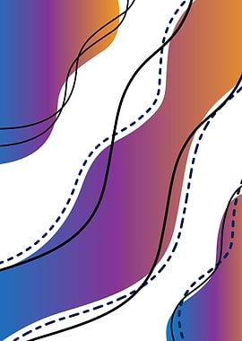 Abstract Color Harmonies