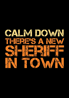 New Sheriff in town