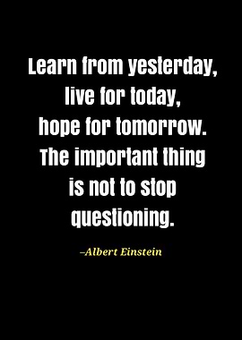 Albert Einstein quote