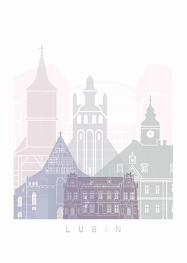 LUBIN SKYLINE POSTER