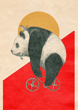 Bike and Panda