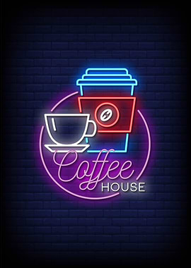 coffee neon signs