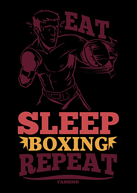 Eat Sleep Boxing Repeat