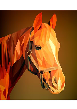 horse polygon