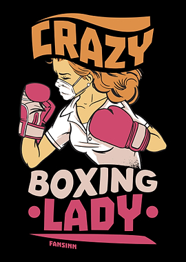 Crazy Boxing Lady