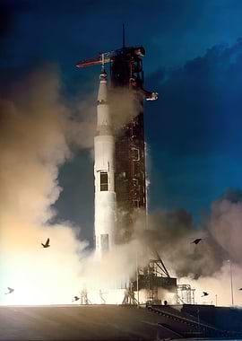 Saturn V launch