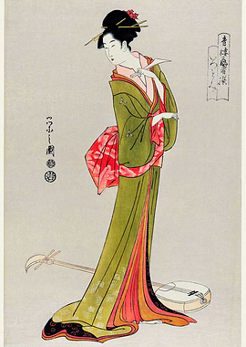 Itsutomi by Eishi Hosoda