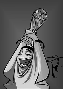 World Cup 2022 Black White