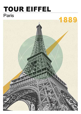 Poster Paris Eiffel Tower
