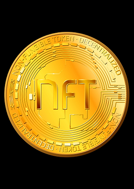 NFT Gold Coin